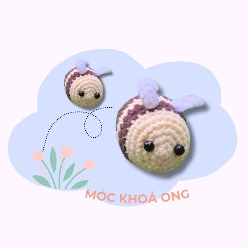 Moc-Khoa-ong Móc Khóa Ong